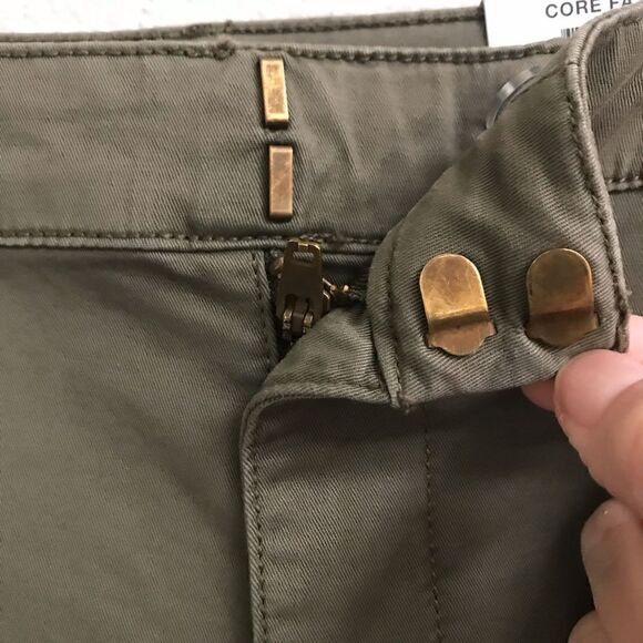 Style & Co olive ankle cropped chinos 12 New - Picture 4 of 7